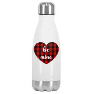 Be Mine Valentine's Day Gift Cute Heart Gift Stainless Steel Insulated Water Bottle