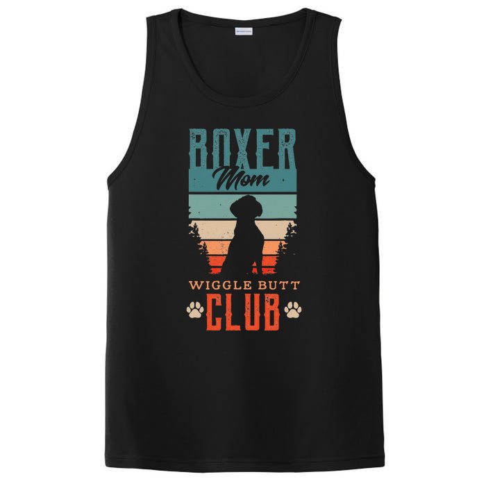 Boxer mom wiggle butt club for a Boxer Lover Dog PosiCharge Competitor Tank