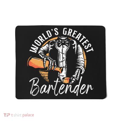 Bartender Mixologist Worlds Greatest Bartender Mousepad