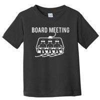 Board Meetings Wintersports Lover Snowboarding Snowboarder Toddler T-Shirt