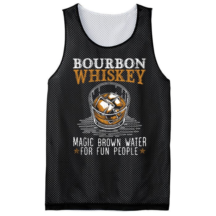 Bourbon Magic Water Malt Scotch Meaningful Gift Mesh Reversible Basketball Jersey Tank