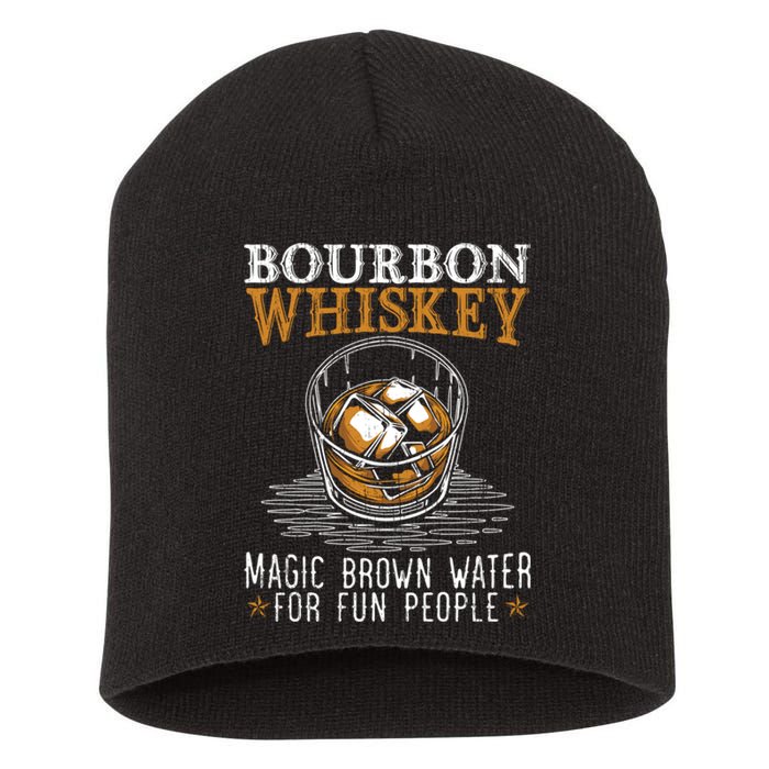 Bourbon Magic Water Malt Scotch Meaningful Gift Short Acrylic Beanie