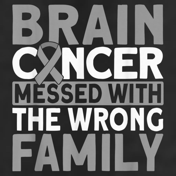 Brain messed with the wrong family Brain Cancer Adult Drive Performance Visor
