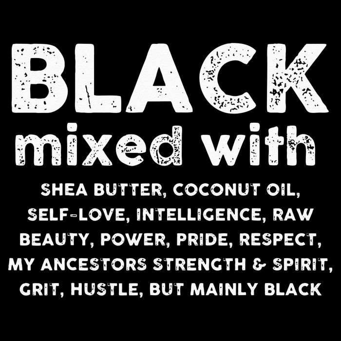 Black Mixed With Shea Butter Afro American Cooling Performance Crew T-Shirt