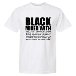 Black Mixed With Shea Butter Prideful Expression Garment-Dyed Heavyweight T-Shirt