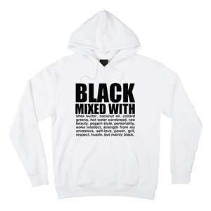 Black Mixed With Shea Butter Prideful Expression Hoodie