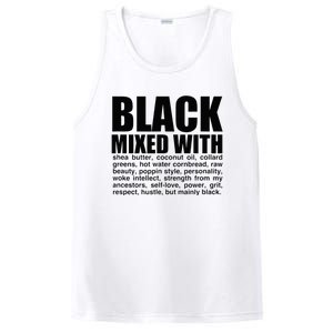 Black Mixed With Shea Butter Prideful Expression PosiCharge Competitor Tank