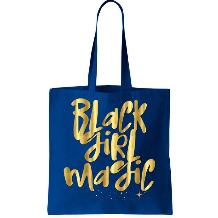 Black Magic Warning Melanin Queen With Attitude Gift Tote Bag