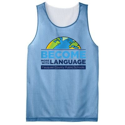 Become More With Language. ESL Teacher. Mesh Reversible Basketball Jersey Tank