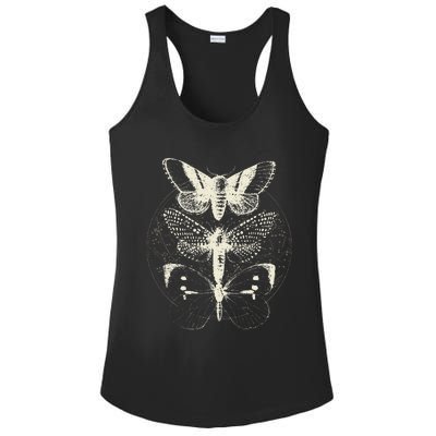 Butterfly Moth Witchcore Insect Astronomy Lover Witchy Ladies PosiCharge Competitor Racerback Tank