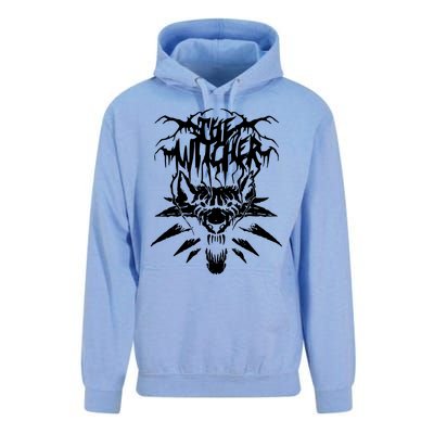 Black Metal Witcher Unisex Surf Hoodie