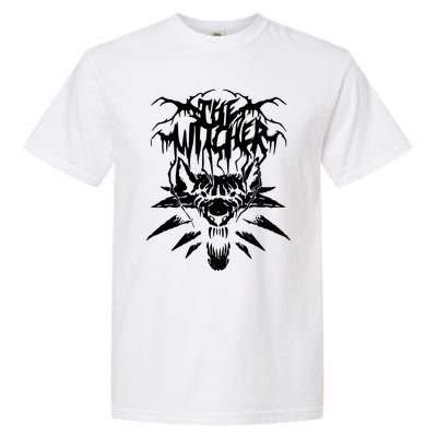 Black Metal Witcher Garment-Dyed Heavyweight T-Shirt