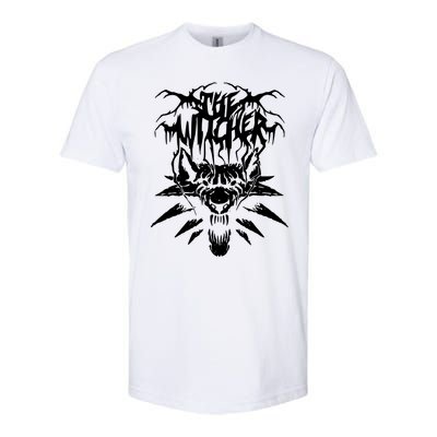 Black Metal Witcher Softstyle CVC T-Shirt