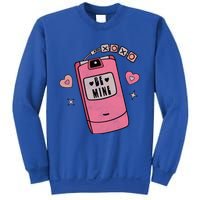 Be Mine Xoxo Hugs Kisses Groovy Retro Valentine's Day Couple Gift Sweatshirt