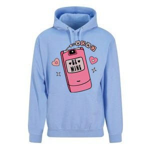 Be Mine Xoxo Hugs Kisses Groovy Retro Valentine's Day Couple Gift Unisex Surf Hoodie