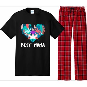 Best Mama Yoga Mom Gift Pajama Set