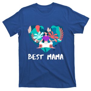 Best Mama Yoga Mom Gift T-Shirt