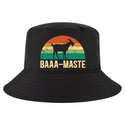 Baaa Maste Yoga Lover Spiritual Meditation Goat Lady Cool Comfort Performance Bucket Hat