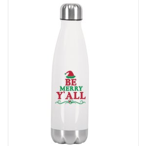 Be Merry Yall Stainless Steel Insulated Water Bottle