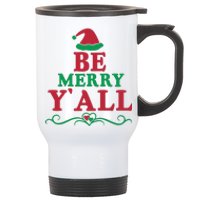 Be Merry Yall Stainless Steel Travel Mug