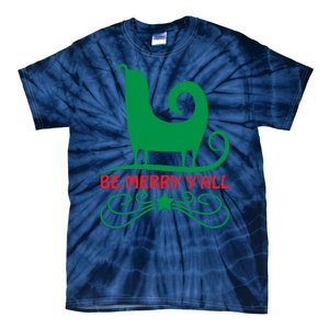 Be Merry Yall Tie-Dye T-Shirt