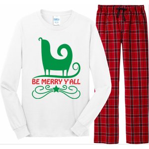 Be Merry Yall Long Sleeve Pajama Set