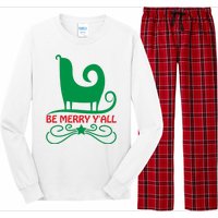 Be Merry Yall Long Sleeve Pajama Set