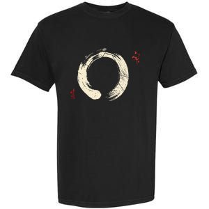 Buddhism Meditation Yoga Bonsai Zen Enso Circle Goa Karma Om Garment-Dyed Heavyweight T-Shirt