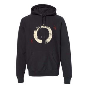 Buddhism Meditation Yoga Bonsai Zen Enso Circle Goa Karma Om Premium Hoodie