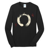 Buddhism Meditation Yoga Bonsai Zen Enso Circle Goa Karma Om Tall Long Sleeve T-Shirt