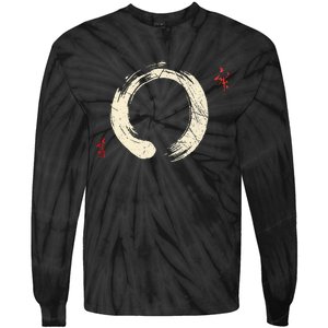 Buddhism Meditation Yoga Bonsai Zen Enso Circle Goa Karma Om Tie-Dye Long Sleeve Shirt