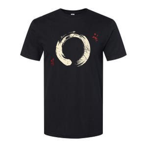 Buddhism Meditation Yoga Bonsai Zen Enso Circle Goa Karma Om Softstyle CVC T-Shirt