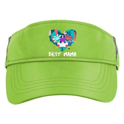 Best Mama Yoga Mom Gift Adult Drive Performance Visor