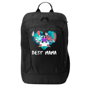 Best Mama Yoga Mom Gift City Backpack