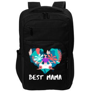 Best Mama Yoga Mom Gift Impact Tech Backpack