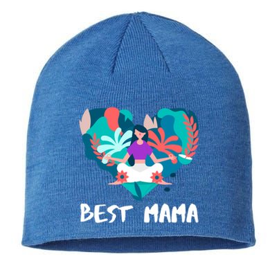 Best Mama Yoga Mom Gift Sustainable Beanie