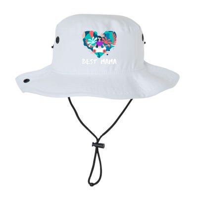 Best Mama Yoga Mom Gift Legacy Cool Fit Booney Bucket Hat