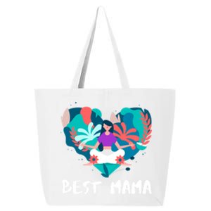 Best Mama Yoga Mom Gift 25L Jumbo Tote