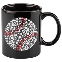 Baseball Make Your Mark International Dot Day 11oz C Handle Ceramic Mug