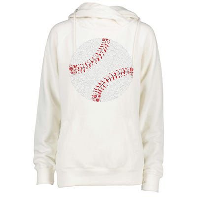 Baseball Make Your Mark International Dot Day Womens Funnel Neck Pullover Hood