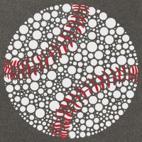 Baseball Make Your Mark International Dot Day Cotton Canvas Backpack