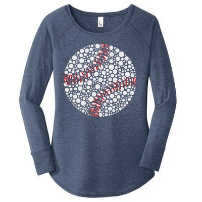 Baseball Make Your Mark International Dot Day Women's Perfect Tri Tunic Long Sleeve Shirt