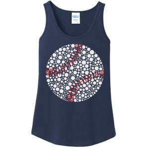 Baseball Make Your Mark International Dot Day Ladies Essential Tank