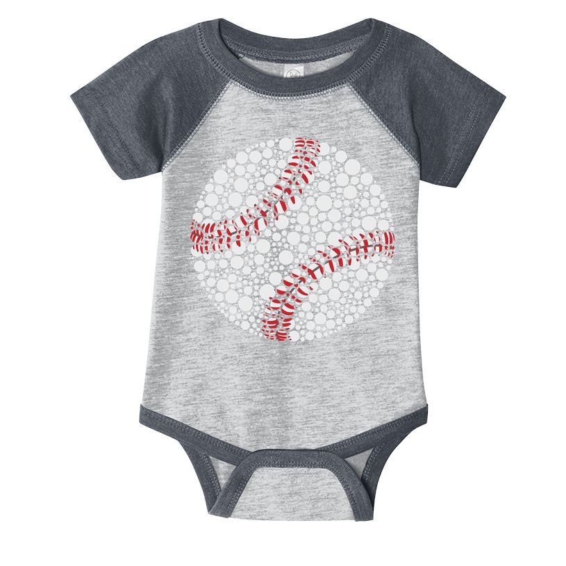 Baseball Make Your Mark International Dot Day Infant Baby Jersey Bodysuit