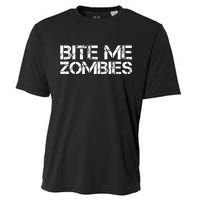 Bite Me Zombies Cooling Performance Crew T-Shirt