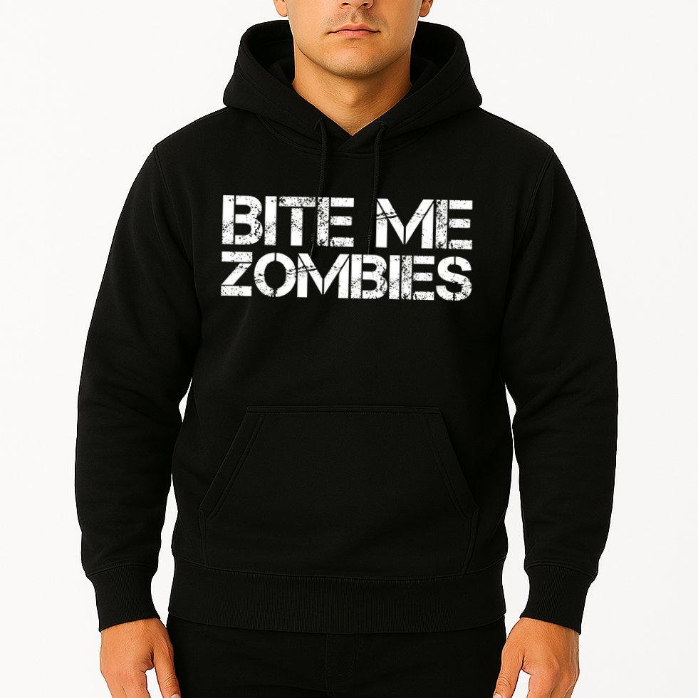 Bite Me Zombies Hoodie
