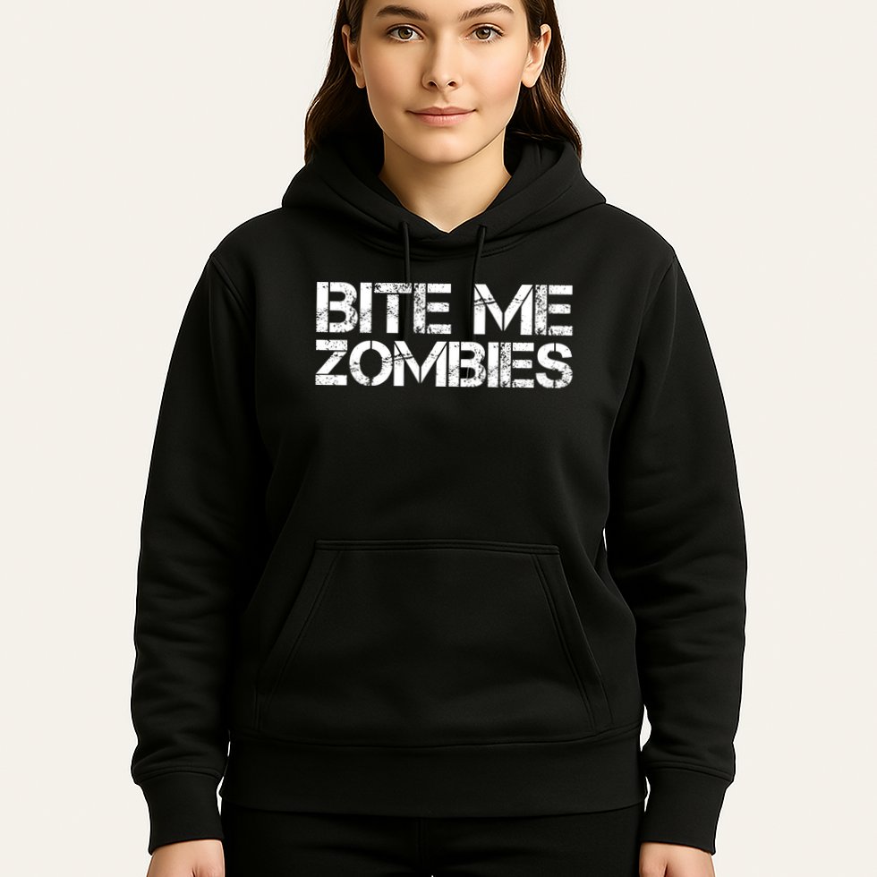 Bite Me Zombies Hoodie