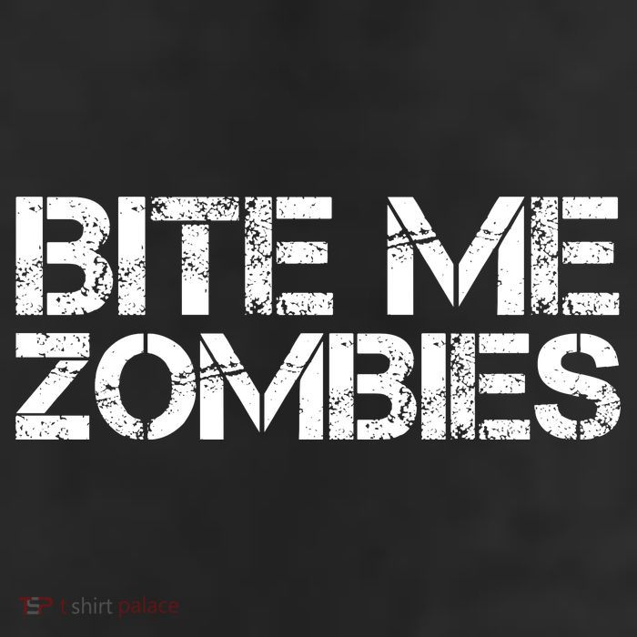 Bite Me Zombies 11oz C Handle Ceramic Mug