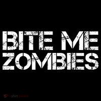Bite Me Zombies Drawstring Bag