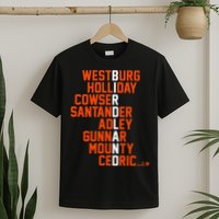 Birdland Names 2024 Baltimore Baseball T-Shirt